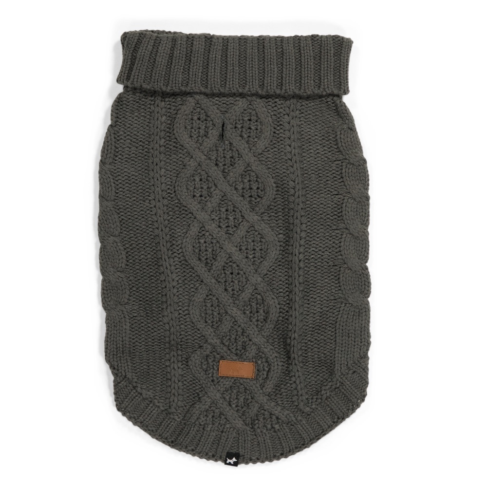 Cable Knit Pet Sweater